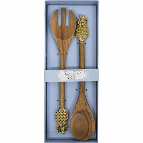 2pc LVD Server Pineapple Home Kitchen Serveware/Tableware