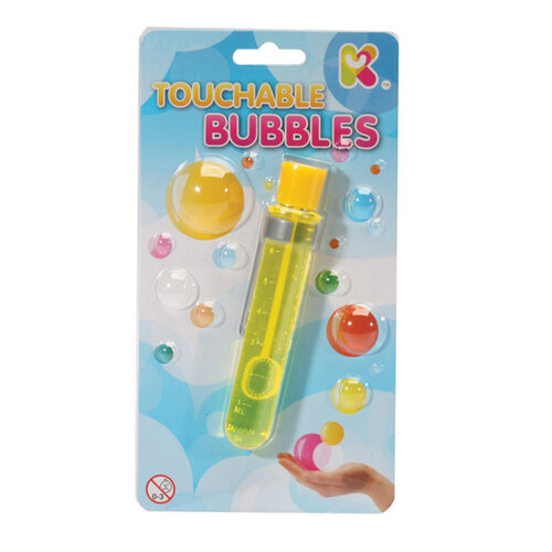 Fumfings Novelty Touchable Bubbles 12cm - Assorted