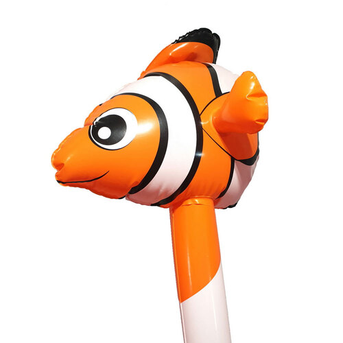Fumfings Novelty Bloonimals Inflatable Clown Fish 1.4m