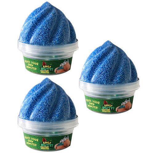 3PK Lolliputti Edition II Monster Cupcakes 9cm - Assorted