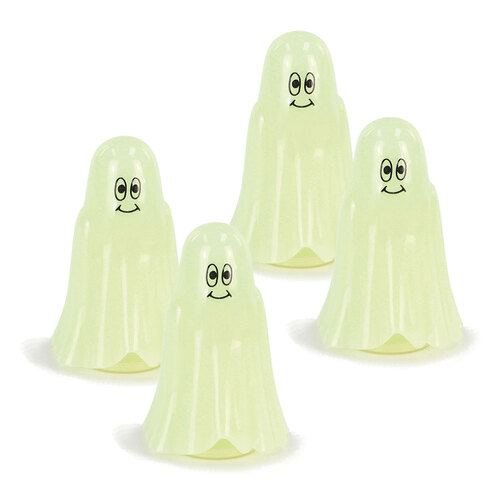 4x Fumfings 8cm Ghostly Slime Glow In The Dark Toy 3y+ Assorted
