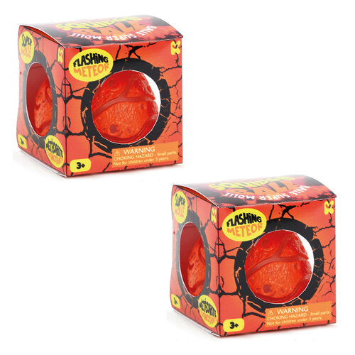 2x Fumfings 6cm Meteor Ball Kids Sensory Pocket Money Toy 3y+