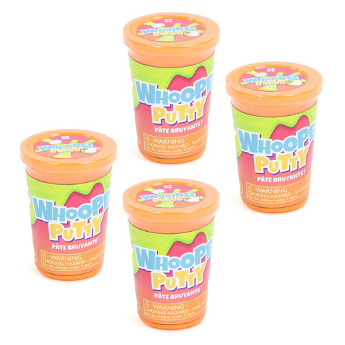 4x Fumfings 9cm Whoopee Putty Giant Tub Toy - Assorted