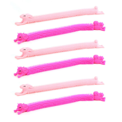 6x Fumfings 22cm Stretchy Noodle Animals 3y+ Toy - Assorted