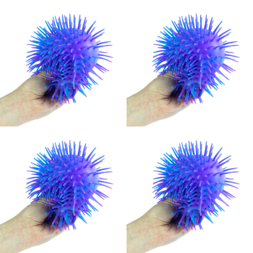4PK Pocket Money Fun Tutti Frutti 11.5cm Puffer Ball Toy 3y+ Assorted