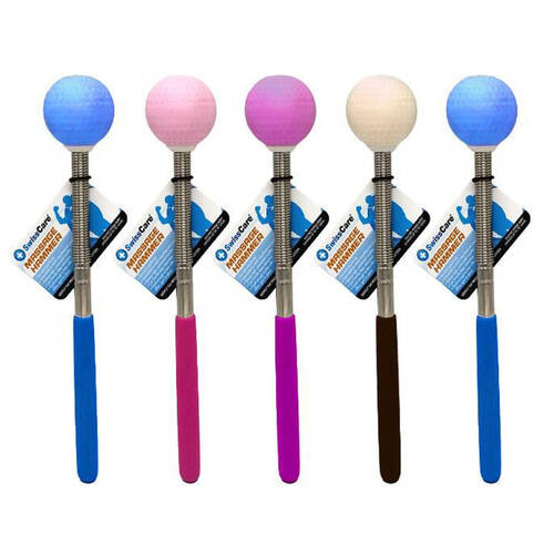 5PK SwissCare Back Massage Hammer w/ Adjustable Setting Assorted
