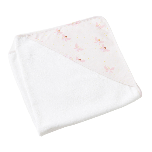 Jiggle & Giggle Cotton Baby/Infant Hooded Towel - Fairy Dust