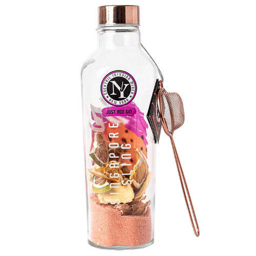 New York Cocktail Infusion Mixer Singapore Sling Bottle 115g w/ Small Sieve
