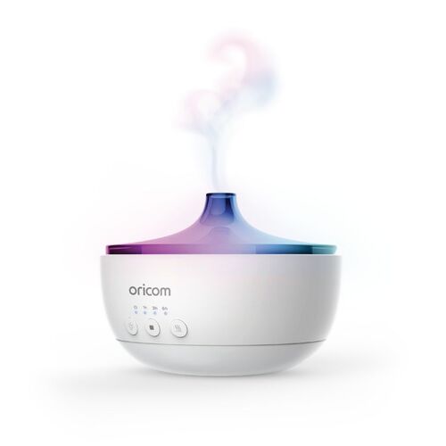 Oricom OBHAD200 Nursery Calm Aroma Diffuser w/ Humidifer/Speaker/Night Light