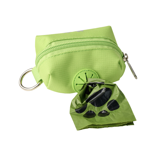 Oh Crap Dog Poop Leash Bag Holder/Dispenser Green