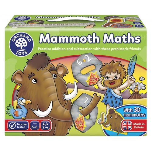 Orchard Toys Mammoth Maths Game 3+