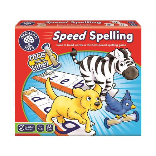 Orchard Toys Kids Memory Game Speed Spelling 5y+