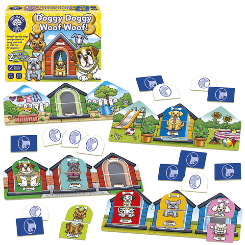 Orchard Toys Doggy Doggy Woof Woof Kids/Childrens Game 2+