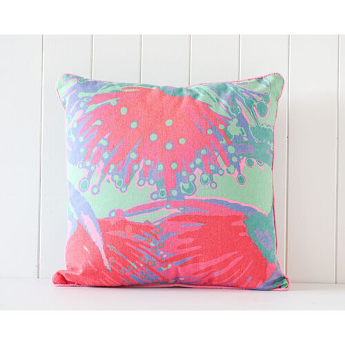 Rayell Indoor Square Cushion All in Bloom Dark 45x45cm