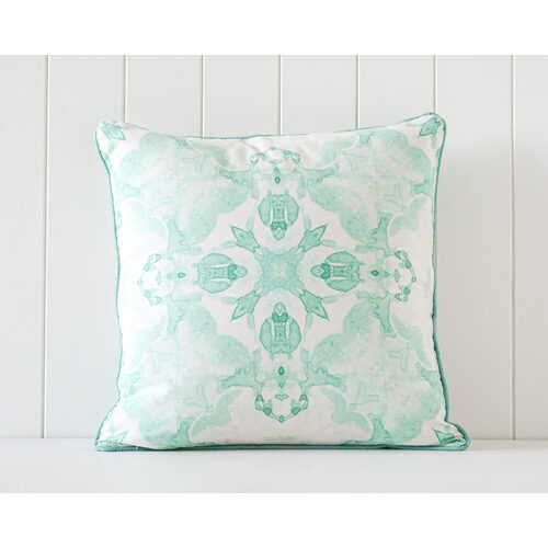 Rayell Indoor Square Cushion Illusion Green 45x45cm