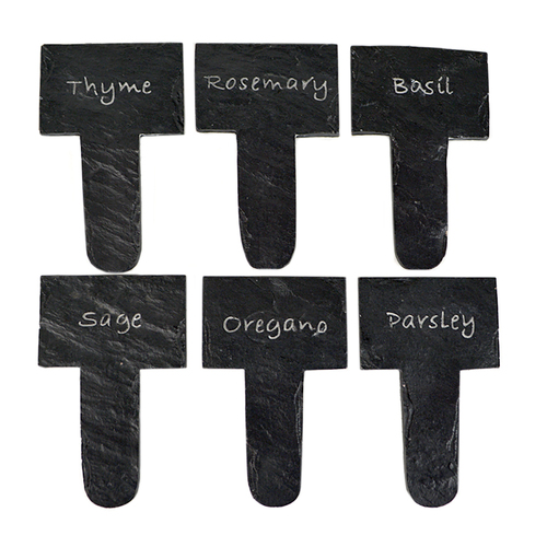 6pc Life Botanic Resin Herb Sticks Black