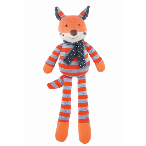 Organic Farm Buddies 35cm Frenchy Fox Plush Toy Kids Plush Animal Toy 0+