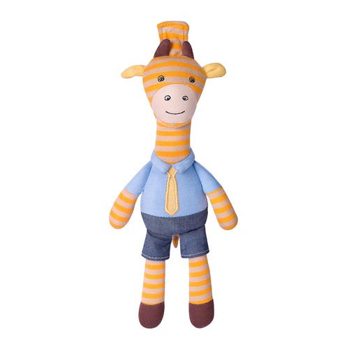 Organic Farm Buddies 24cm George Giraffe Small Buddy Plush Animal Toy 0+