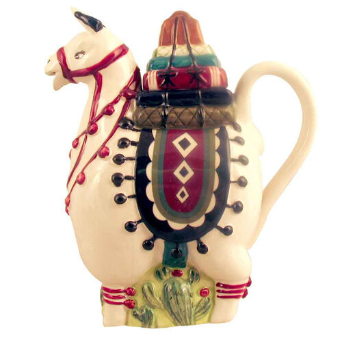 Llama Novelty Collectable Ceramic Themed Teapot 26cm