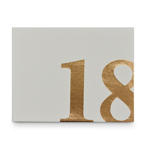 18th Guest Book Rose Gold Text 23x18cm Novelty Birthday Signature Pad