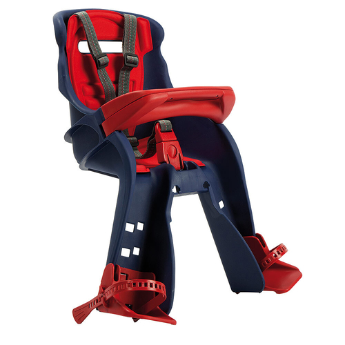Ok Baby Orion Front Bicycle Baby Seat & Bracket Blue/Red 7-8 Months