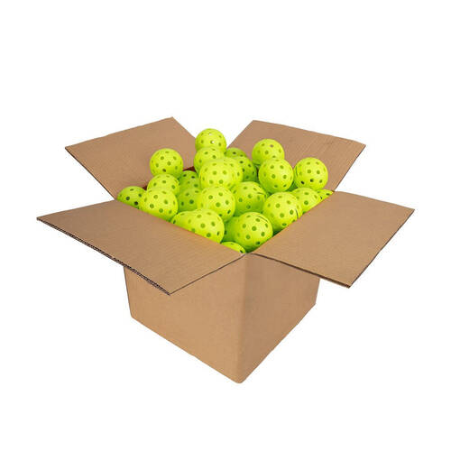 100pc Onix Fuse G2 Pickleball Outdoor Ball Sports Practice/Training Neon Green