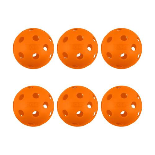 2x 3pc Onix Fuse Pickleball Indoor Ball Sports Practice/Training Orange