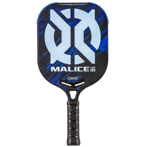 Onix Malice DB Open Throat Pickleball Paddle 14mm Pickle Sports Racquet Blue