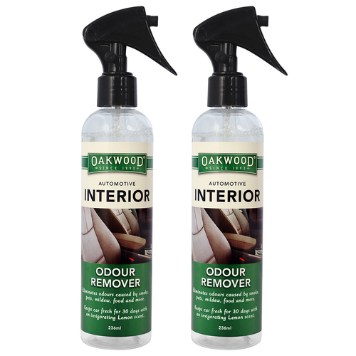 2PK Oakwood 236ml Automotive Interior Odour Remover