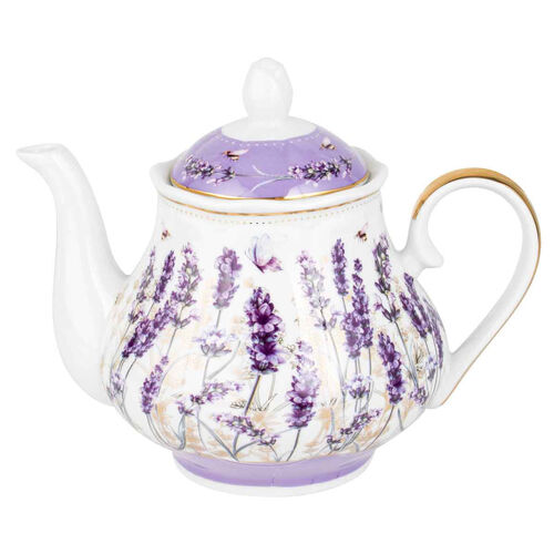 Lavender Dreams Decorative Ceramic Teapot 1200ml 