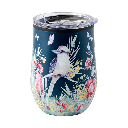 Australian Flora Kookaburra 360ml S/S Insulated Tumbler Double Walled