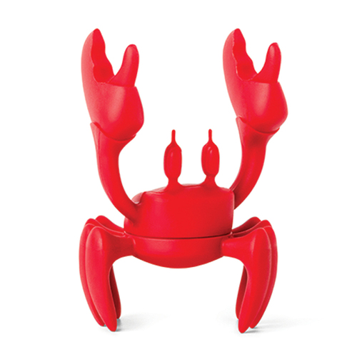 Ototo 10cm Crab Spoon Holder & Steam Releaser - Red