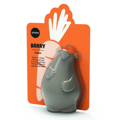 Ototo Barry Bear 13cm Food/Vegetable Carrot/Cheese Grater
