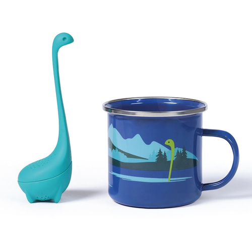 Ototo Cup Of Nessie Tea Infuser & Cup Set Blue