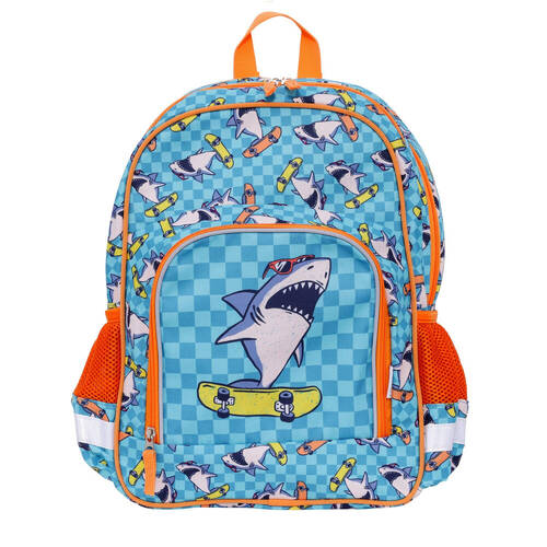 Splosh Out & About Shark Backpack Kids/Children School Bag 40x31cm Blue
