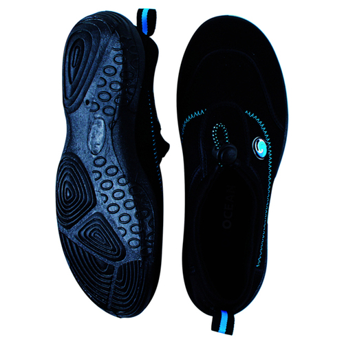 Oz Ocean Meelup Aqua Beach/Pool Shoes For Adult Size 9 - Black