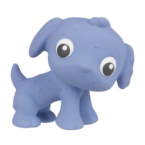 Playgro Eco Play Natural Rubber Pooky Puppy- Purple 0m+