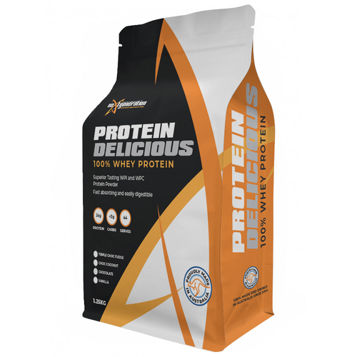 Next Generation Supplements Protein Whey Powder Delicious Chocolate 1.25kg