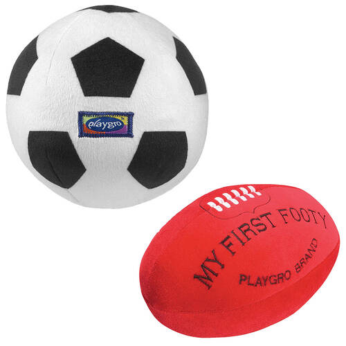 Playgro My First Footy & My First Soccer Ball