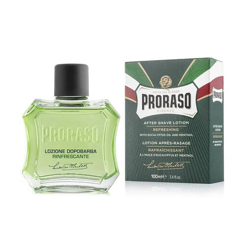 Proraso After Shave Lotion w/ Eucalyptus Oil & Menthol 100ml