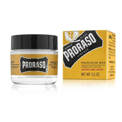 Proraso Moustache Wax Cedar Wood & Spice Scent 15ml