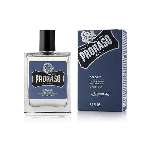 Proraso Au De Cologne Men's Fragrance Azur Lime Scent 100ml