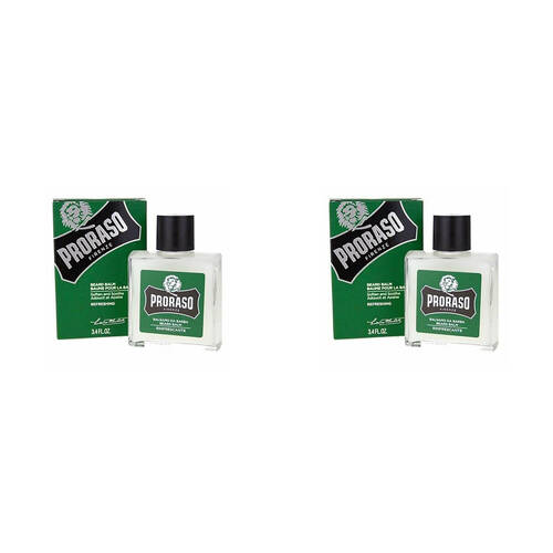 2PK Proraso Beard Balm Men's Essentials Mediterranean Eucalyptus 100ml