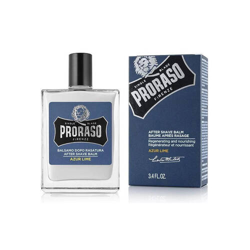 Proraso After Shave Balm  Men's Grooming Azur Lime Scent 100ml