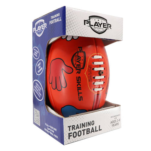 Player Sports Aussie Rules Skills Training Football Kids - Orange 3y+