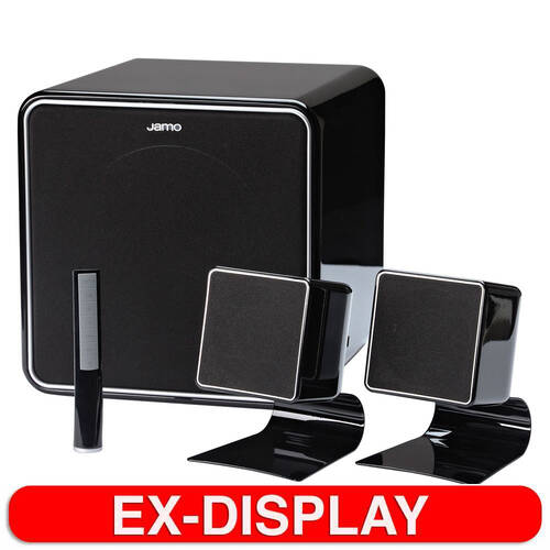Jamo P102 2.1ch Stereo Speaker Pack - Black