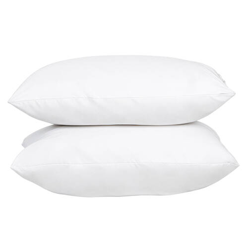 2pc Hacienda Hypoallergenic & Antibacterial 100% Cotton Pillow