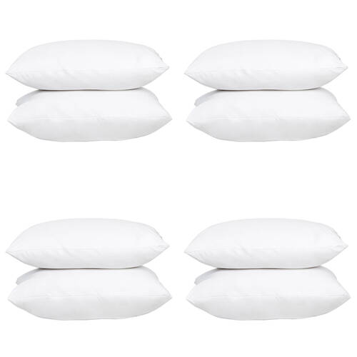 8pc Hacienda Hypoallergenic & Antibacterial 100% Cotton Pillow