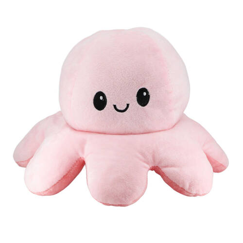 Moody Octopus Reversible Mood Changing Plush Sensory Toy Assorted