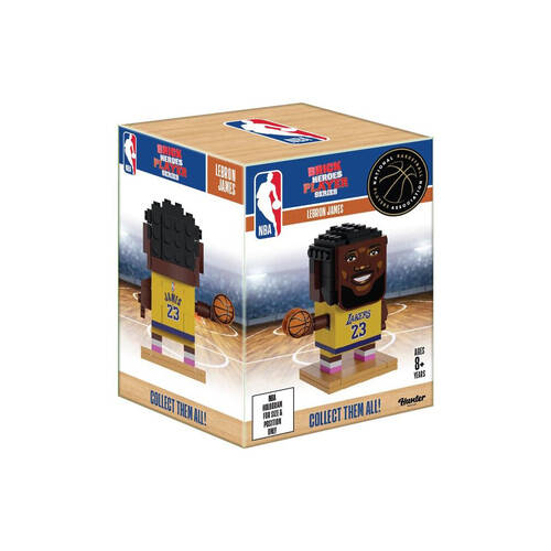 Hunter Products Brick Heroes NBA 6 Player Series Figure Assorted 8y+